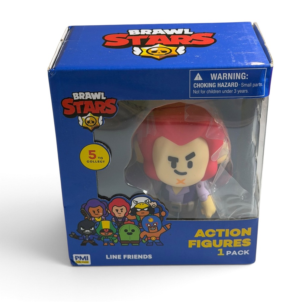 Brawl Stars Line Friends Colt Action Figure 1 Pack PMI Collectible BRW6010 New